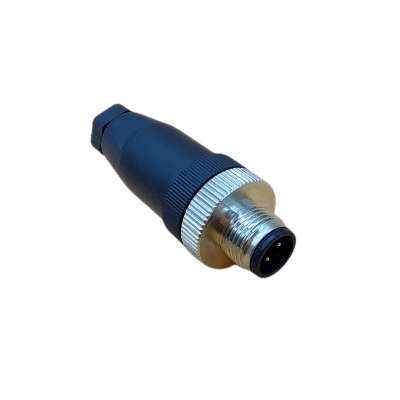 M12 series 3Pins Male plug(Field installed with screw pins)