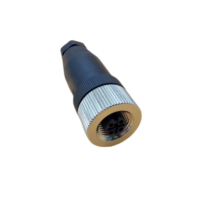 M12 series 5Pins Female plug(Field installed with screw pins)