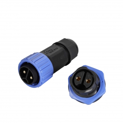 M25 series 2pins 50A push lock power connector