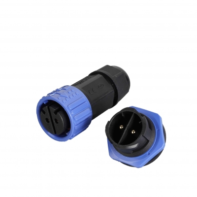 M25 series 2pins 50A push lock power connector